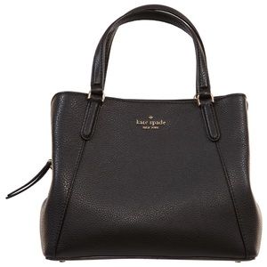 kate spade • jackson medium satchel (black)